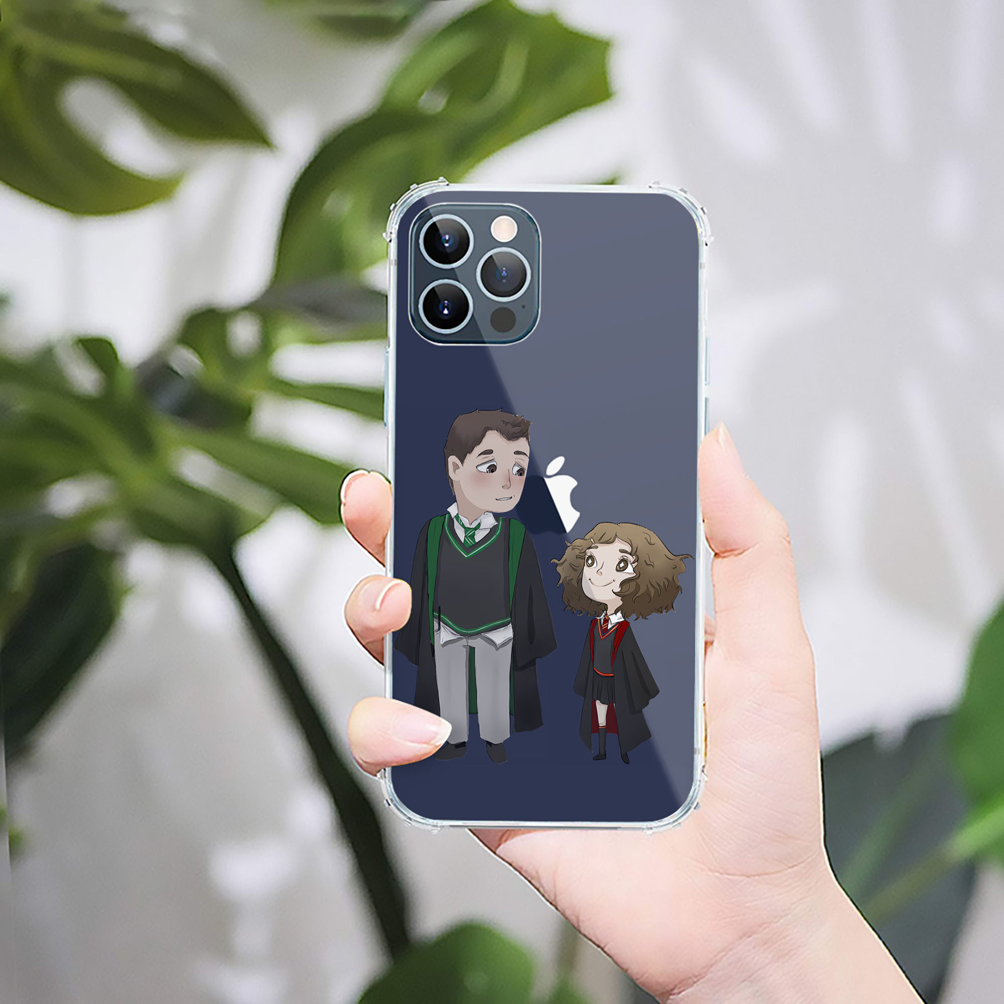 （画像用） Harry Potter ハリー・ポッターシリーズ 【iPhone 12シリーズ対応】透明スマホケース（クリアソフトケース）